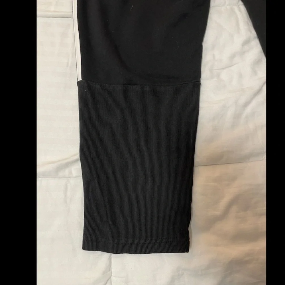 Adidas Men’s Black Tapered Leg Regular Fit XXL Elastic Waist Sweatpants Y2K EUC